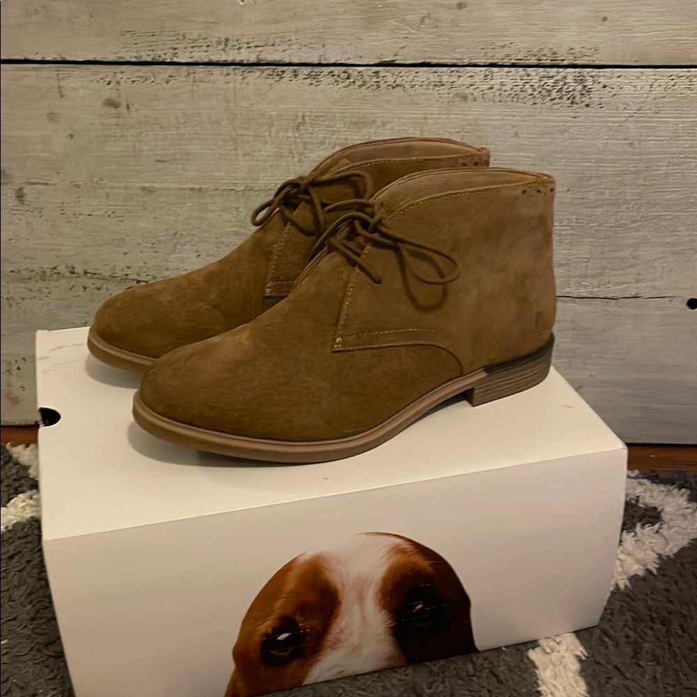 Women’s Brown Suede Ankle Boots